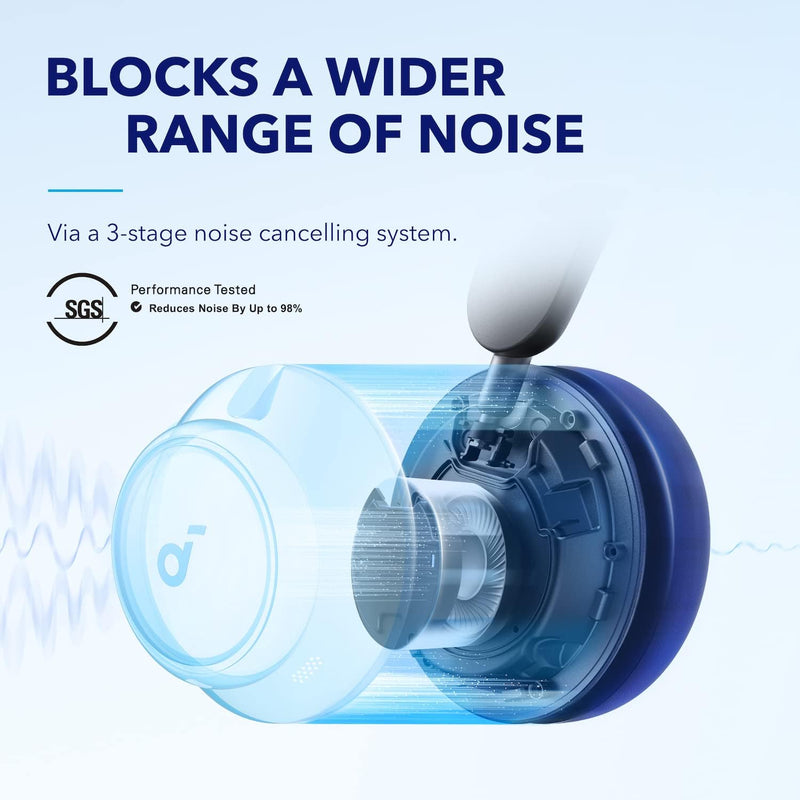 Casque Anker Soundcore Space Q45 Reduction de Bruit Jusqu’à 98%, Audio Sans Fil Hi-Res, Bluetooth 5.3