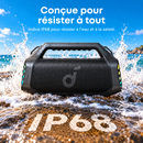 Soundcore Boom 2 Pro - Enceinte Bluetooth 140W – Étanche IP68, 20 h d’autonomie