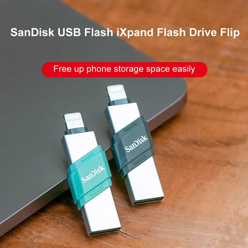 SanDisk iXpand Go Lecteur flash Mémoire iPhone 1…