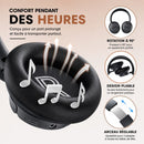 Casque BERIBES - 70h d’Autonomie, Réduction Active du Bruit – Son Hi-Fi - Bluetooth