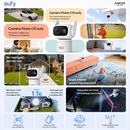 Caméra de Surveillance Filaire Eufy C31 – Vision Nocturne Couleur 24/7, Suivi IA 360°, IP66