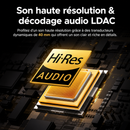 Casque UGREEN HiTune Max6 – Hi-Res Audio, LDAC, ANC et 120 h d’autonomie