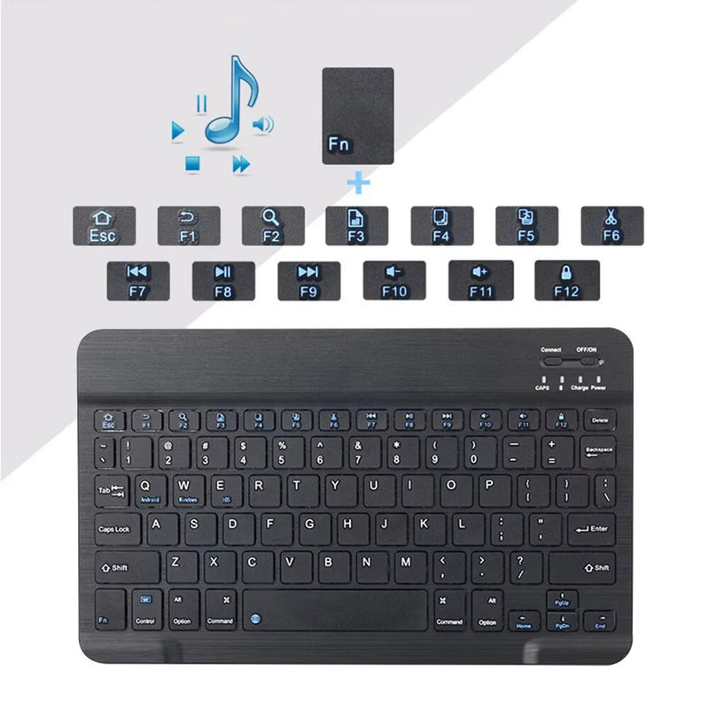 Clavier Sans Fil Bluetooth, Pour Ordinateur, Tablette, iMac, Téléphone Portable