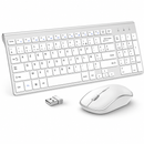 Clavier Azerty avec Pavé Numerique Sans Fil plus Souris Pour Ordinateur, iMac, Tablette (Joyaccess)