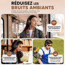 Casque BERIBES - 70h d’Autonomie, Réduction Active du Bruit – Son Hi-Fi - Bluetooth
