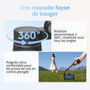 DJI Osmo Mobile 8 Stabilisateur, Suivi natif IA avec Audio et éclairage, Rotation panoramique à 360°