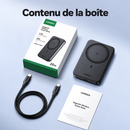 Powerbank Ugreen MagSafe 10000 mAh – Charge Rapide PD 20W et Sans Fil Qi 7,5 W