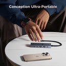 Hub Multiport 6 en 1 USB C, Ugreen Revodok Pro 106 Station d'accueil