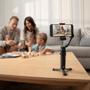 DJI Osmo Mobile 8 Stabilisateur, Suivi natif IA avec Audio et éclairage, Rotation panoramique à 360°