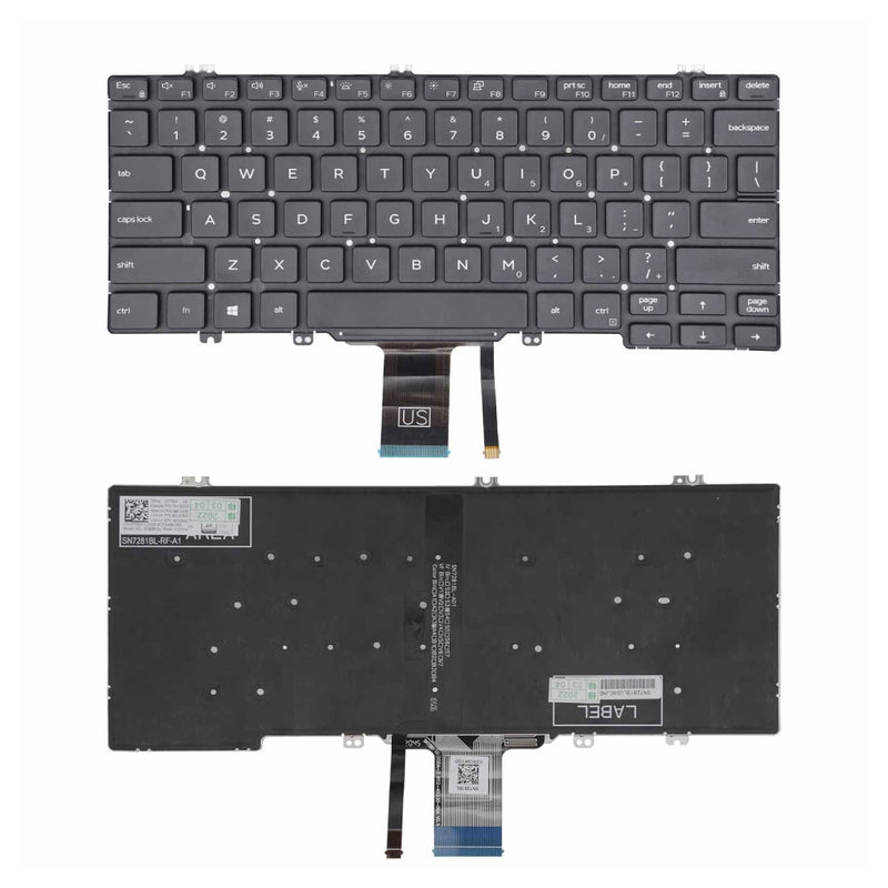 Clavier Dell Latitude 7280, 7290, 7380, 5280, 5289, 7389, 7390