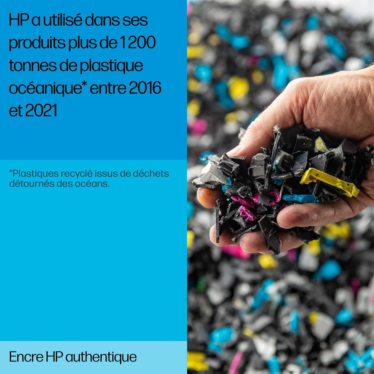 Cartouche D'encre HP Cyan Authentique T6L87AE - Neuve, TVA Incluse, Pour Imprimantes HP