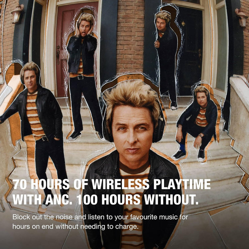 Casque Marshall Monitor III ANC, Réduction Active du Bruit, Sans Fil, Autonomie 70 Heures