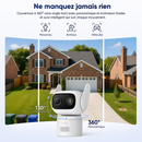 Caméra de Surveillance Filaire Eufy C31 – Vision Nocturne Couleur 24/7, Suivi IA 360°, IP66