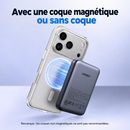 Powerbank Ugreen MagSafe 10000 mAh – Charge Rapide PD 20W et Sans Fil Qi 7,5 W