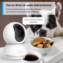 Caméra de Surveillance Tapo TC70, 360° Full HD 1080p