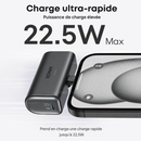PowerBank Anker Nano 5 000 mAh – Charge Rapide 22,5 W USB-C