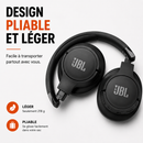 Casque JBL Tune 730BT – Bluetooth 5.3, Son Haute Qualité et 76 h d’autonomie