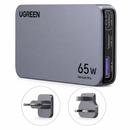 Chargeur UGREEN Nexode Pro 65W, Chargeur Universel Ultra-Slim, Recharge Rapide GaN 3 Ports