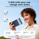 PowerBank Anker Nano 5 000 mAh – Charge Rapide 22,5 W USB-C