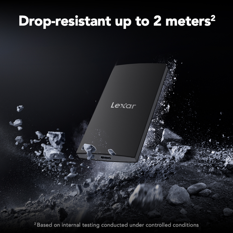 1 Tera SSD Externe Portable Lexar SL300 USB 3.2 Type C