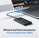 1 Tera SSD Externe Portable Lexar SL300 USB 3.2 Type C