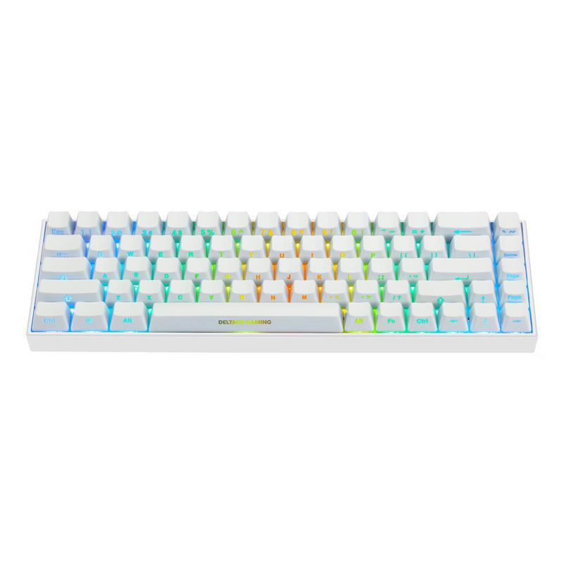 Clavier Français Sans Fil Deltaco WK95R, Azerty Rétroéclairé Gaming, Pour Ordinateur, iMac, Tablette