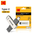 256 Go Clé USB 3.2 Kodak Dual K273