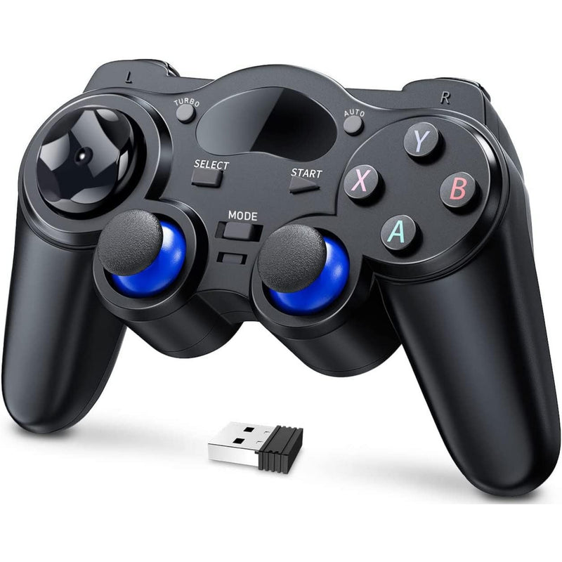 Manette de Jeu sans fil USB Pour PC/ Ordinateur Portable (Windows XP/7/8/10) et PS3 et Android et Steam