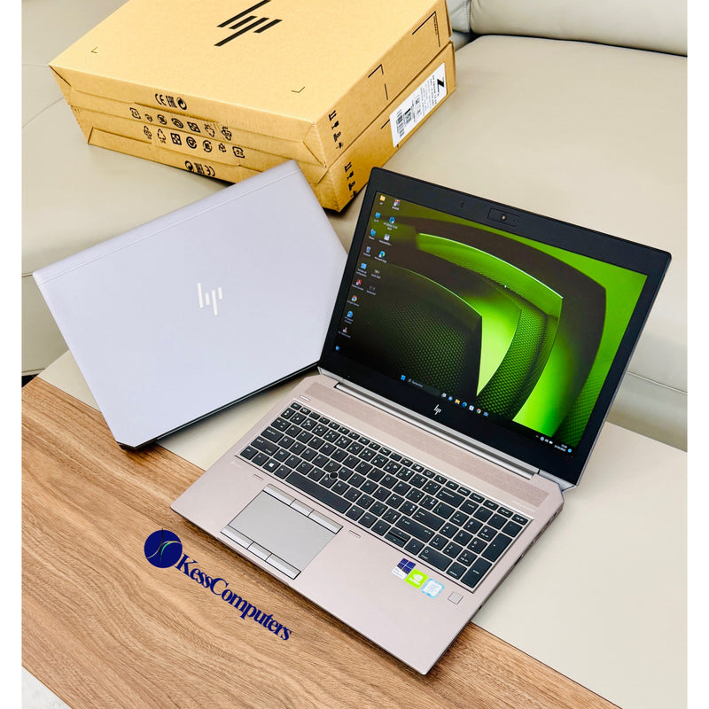 HP ZBook 15 G5 Core i7 -8850H, 1 Tera SSD, 32 Go Ram, NVIDIA 4 Go