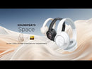Casque SoundPEATS Space Bluetooth Sans Fil, 123 Heures d'autonomie, avec Suppression de bruit