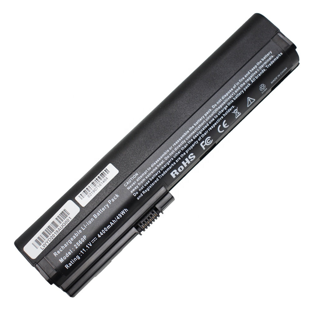 ARyee 5200mAh 11.1V 2560P Batterie pour HP EliteBook 2560p 2570p Series - Accessoires informatique ARyee 5200mAh 11.1V 2560P Batterie pour HP EliteBook 2560p 2570p Series - Accessoires informatique