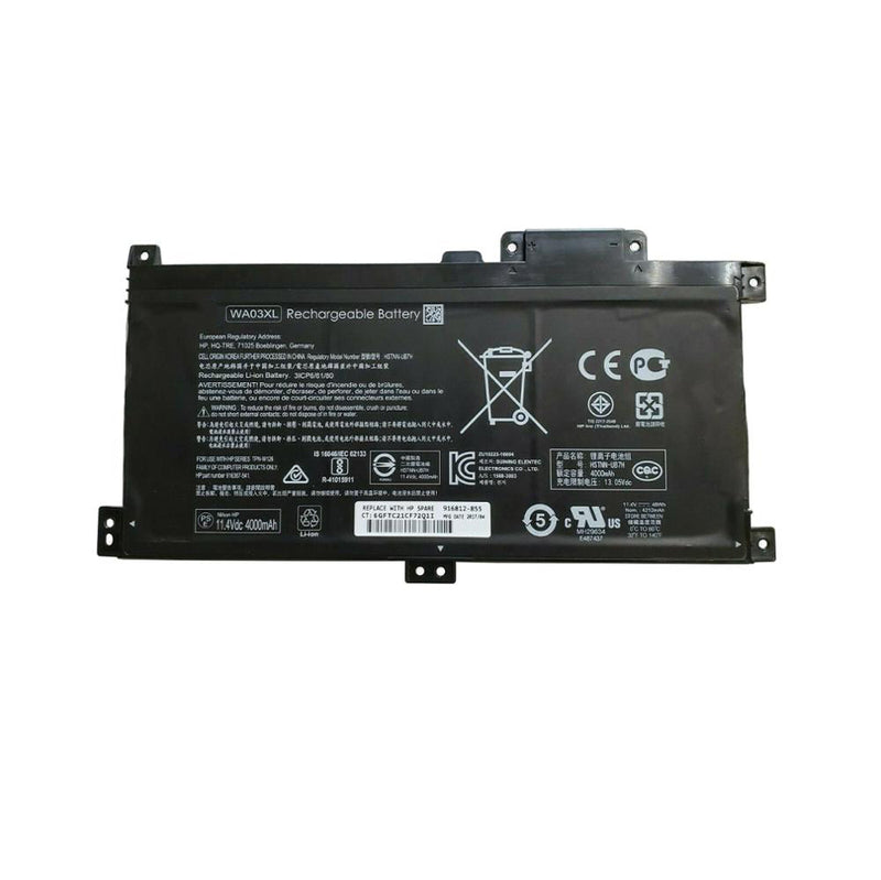 Batterie HP Pavilion X360 15-BR 15-BK 14-BA (Modèle WA03XL)