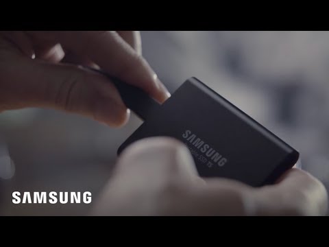  -60% sur le disque dur externe Samsung SSD portable T5